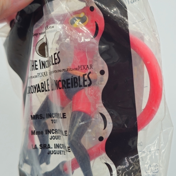 Vintage 2004 McDonald's The Incredibles Mrs. Incredible Happy Meal Toy - Picture 2 of 3